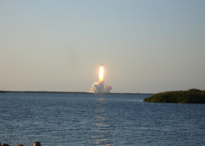 One of my photos of Space Shuttle STS-117 launch, June 8, 2007.