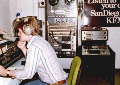 Geez, this looks like ancient history. KFMB, San Diego, circa 1977.