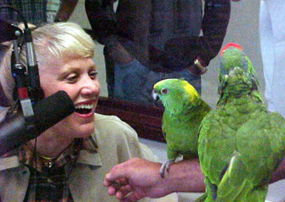 The San Diego Zoo's Joan Embery and friends appearing on Larson LIVE!