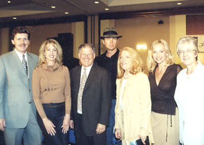 Easter 2002 with Larry Sparks (brother-in-law and talented music agent), Billy Davis, Jr., Londyn (daughter of the Sparks), Marilyn McCoo and Mrs. Larson.